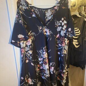 3XL floral dress
